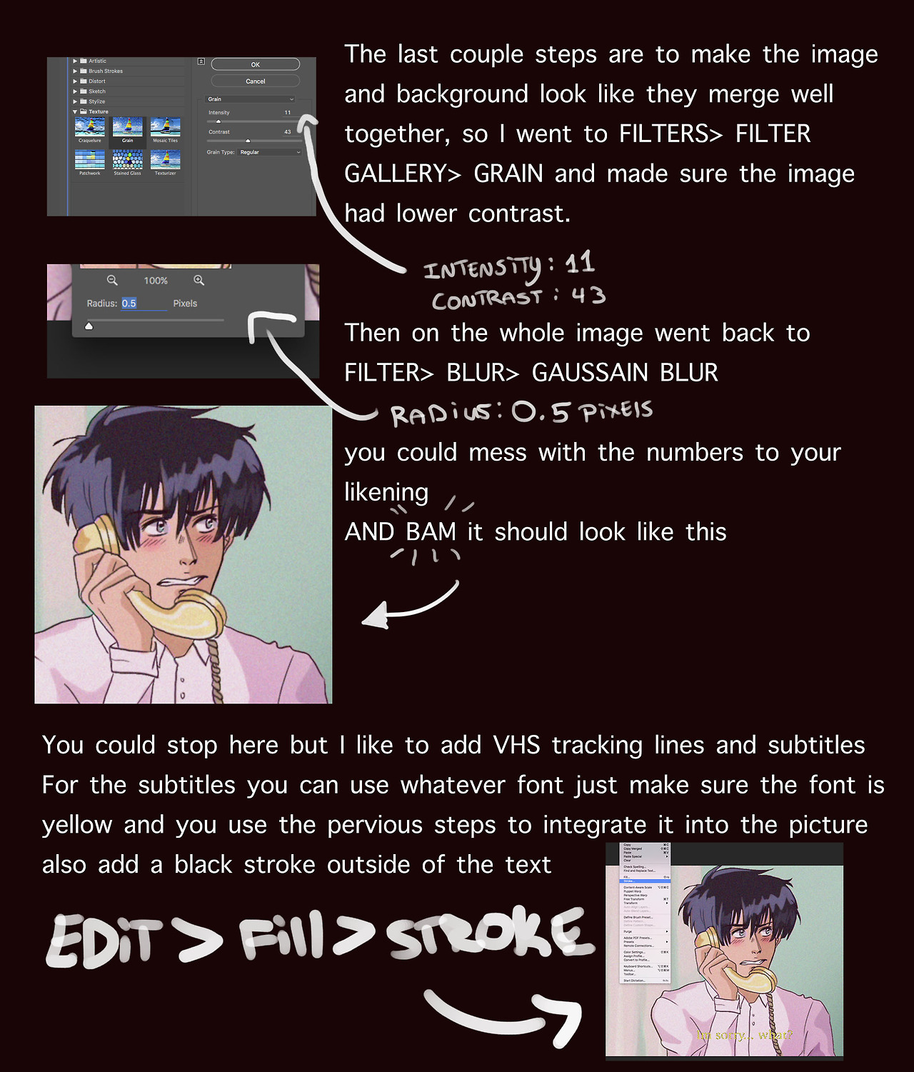 Evelyn's Art Blog — I got a lot of asks about this so I made a...