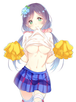 sieben002:  toujou nozomi (love live! school idol project) drawn by nerunnn - Danbooru