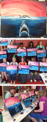 lolfactory:  Got dragged to a Paint Nite