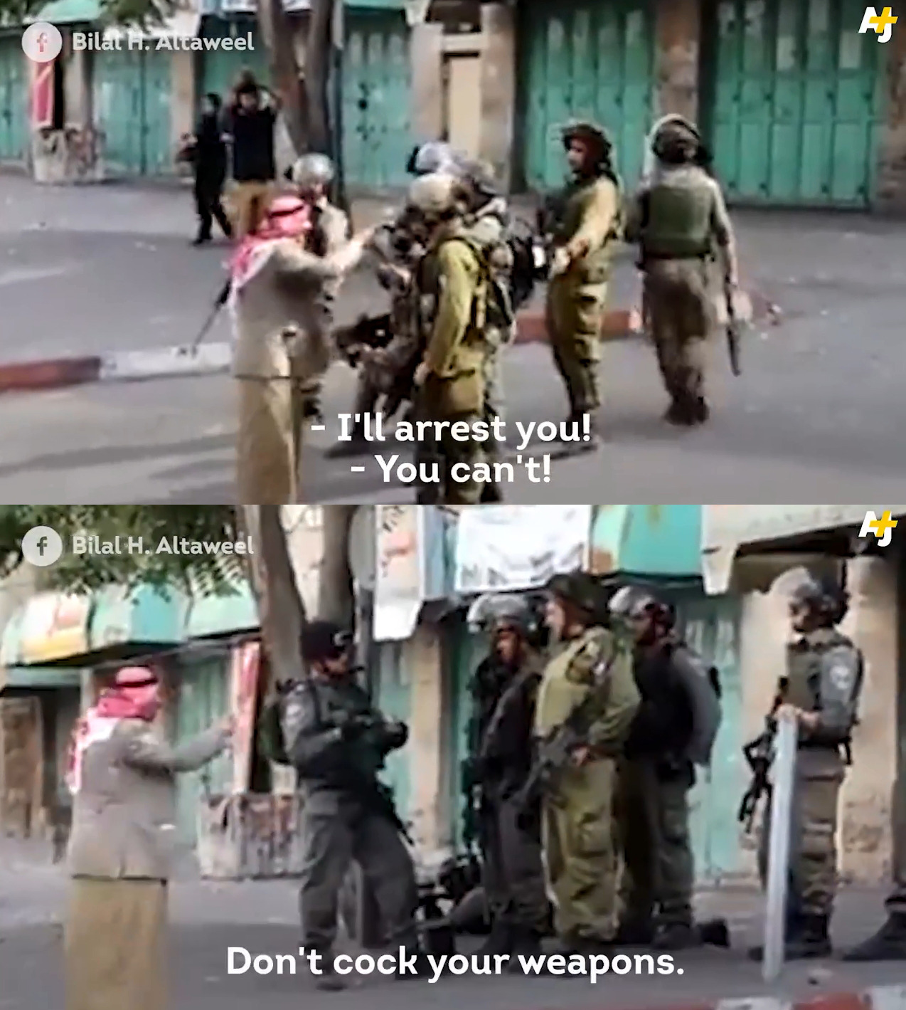 pxlestine:  Israeli news be like, a terrorist old man attacked a group of Israeli
