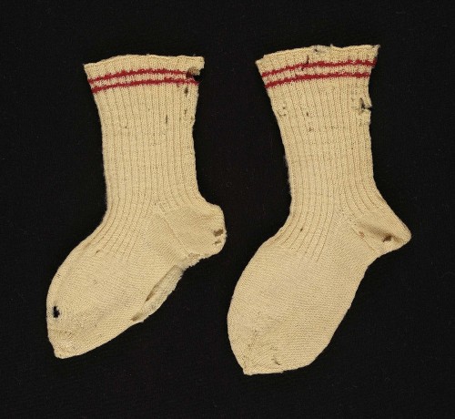 Infant’s socks c. first half 19th century [x]