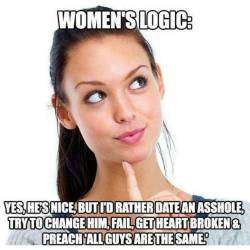 No one ever said that women make sense&hellip;🤔 😕 #womenslogic