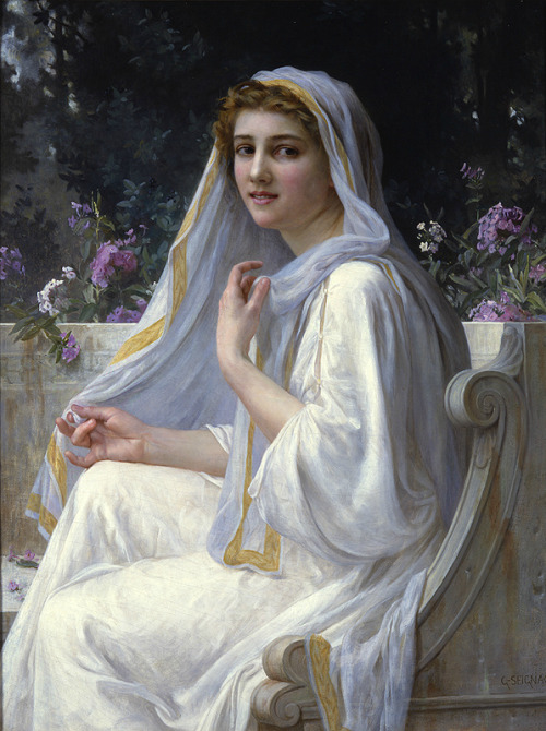 v-ersacrum: Guillaume Seignac, Reflections, c.1900 
