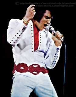 skinnydamato:  elvis live 1970 