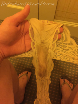 littlewhore515:  pantpervert69:😘  I sooooo want to bury my face in those! This is the best submission I have ever had. Thank you sweet littlewhore! With my new piercing I am always so wet.  Omg hot