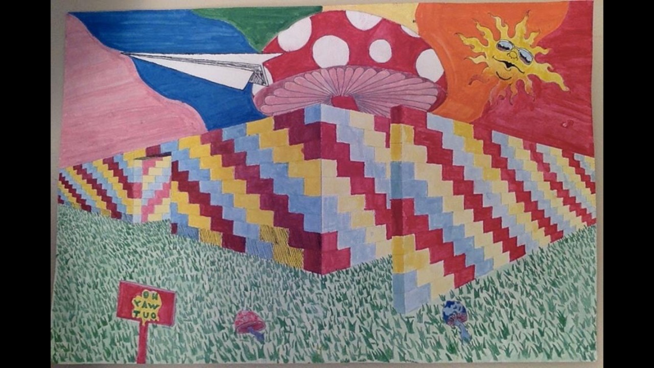 drugsruleeverythingaroundme:  Hey, I painted this a while back, and decided to send