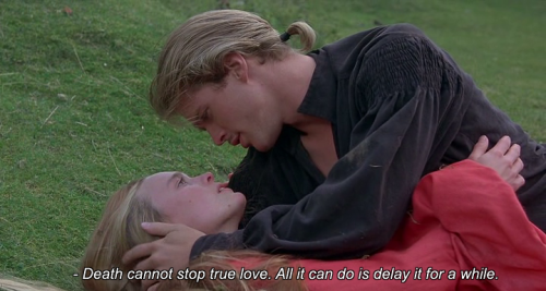 tigermousse:The Princess Bride (1987) dir. Rob Reiner“Death cannot stop true love. All it can 