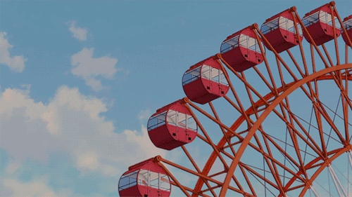 gohjou: fune wo amu ep04 + ferris wheel (•̀o•́)งof all the rides in an amusement park