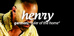 overrunbyscots:  Reign characters + name meaning 