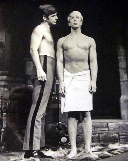 Dean Tait in the off-broadway play “Circle in the Water,” 1970. Tait was best known for his roles in