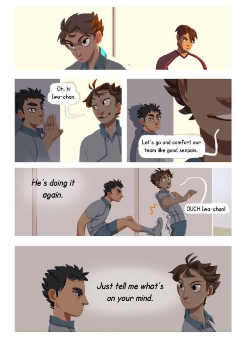 “Trust fall”Here it is! My small but oh so time consuming Iwaoi comic! As you may notice, I have exp