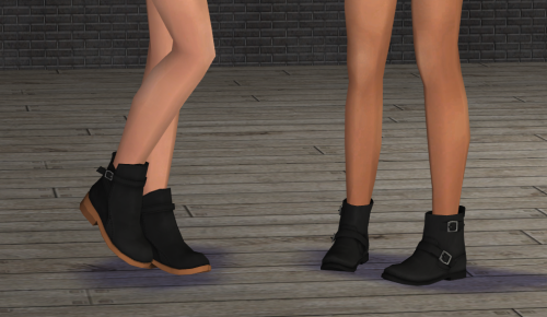 I converted Pixicat&rsquo;s Acne Clover and Biker boots for AF and stuck them on a pantless