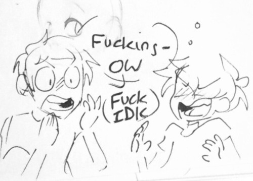 amberarts: An awkward first kiss