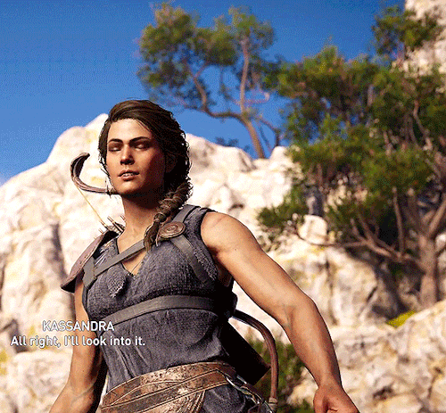 eazzy–pink:mikaeled:Kassandra looking ripped in new footage of Assassin’s Creed OdysseyoH.