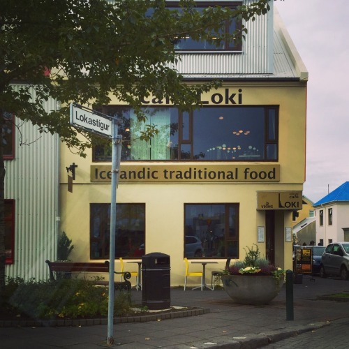 quoting-shakespeare-to-ducks:girlmeetssherlock:Cafe Loki, Reykjavik, Iceland I was really excited to