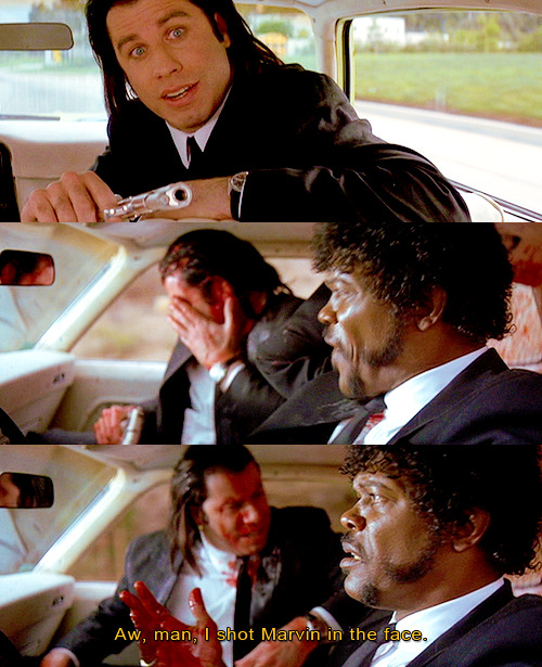 mariadelospalotes:  Vincent Vega Jules Winnfield 
