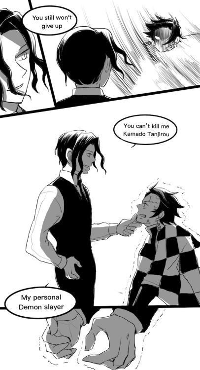 Kibutsuji Muzan/Tanjirou art dump. This is such an evil ship I enjoy it too much lolThe chapter 180 