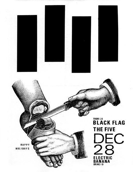 hellray:  Black Flag flyers, pt. 1. 
