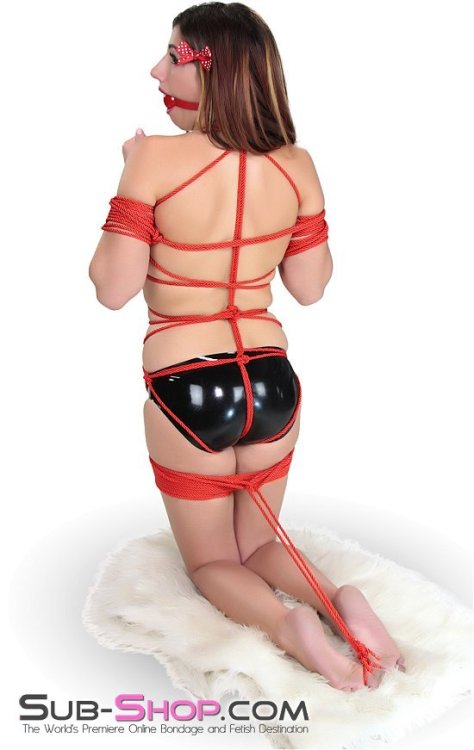 Our Cyber Monday Dea;s are as hot as this red bondage rope!Get tied up a great deal with these great