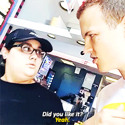 faultintheirstar:  its-anselelgort:  @AnselElgort: Me and @jeromejarre surprising