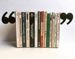 macrolit:  macrolit:   Giveaway Contest: We’re giving away fifteen vintage paperback classics by George Orwell, Ray Bradbury, Jane Austen, F. Scott Fitzgerald, Sir Arthur Conan Doyle, Kate Chopin, and others! Won’t this collection look lovely on your