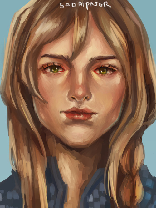 Cropped vrs of a  comission.This(FANTASTIC) oc is from :  Knigh of blue roses