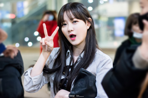 nine9memories: KEUMJO | 16.12.15 Incheon Airport Arrivals© 솔티드캬라멜 ٩( ᐖ )و ‏ // do not 