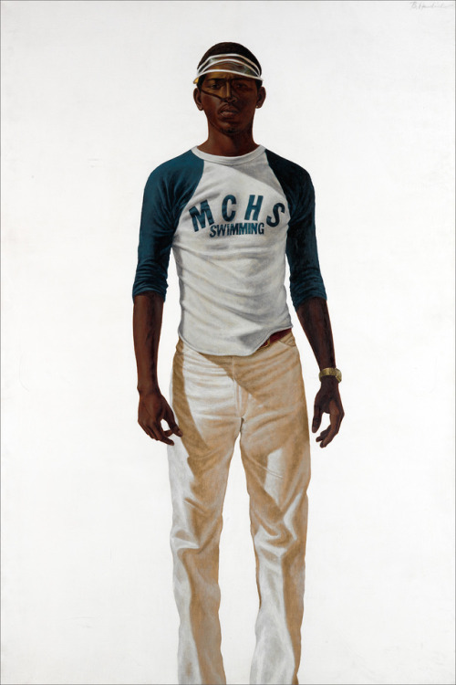 thunderstruck9:Barkley L. Hendricks (American, 1945-2017), Tuff Tony, 1978. Oil and acrylic on linen