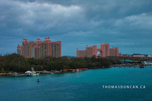 Atlantis Resort, Paradise Island, Nassau, Bahamas. The colours really are as stunning as they seem i