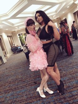 mysissyfantasycollection:  Butch woman and sissy bride