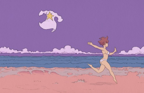 Digital Colors For Some Beach Panels Im Working On