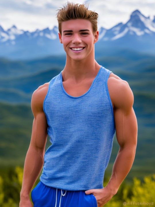 diffusedboys:He does not exist. Follow me for more AI generated boys!Follow me also