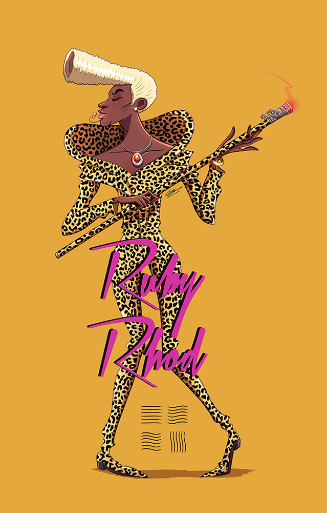 xombiedirge:  The Fifth Elemnt: Ruby Rhod by Olivier Silven / StoreCreated and Submitted