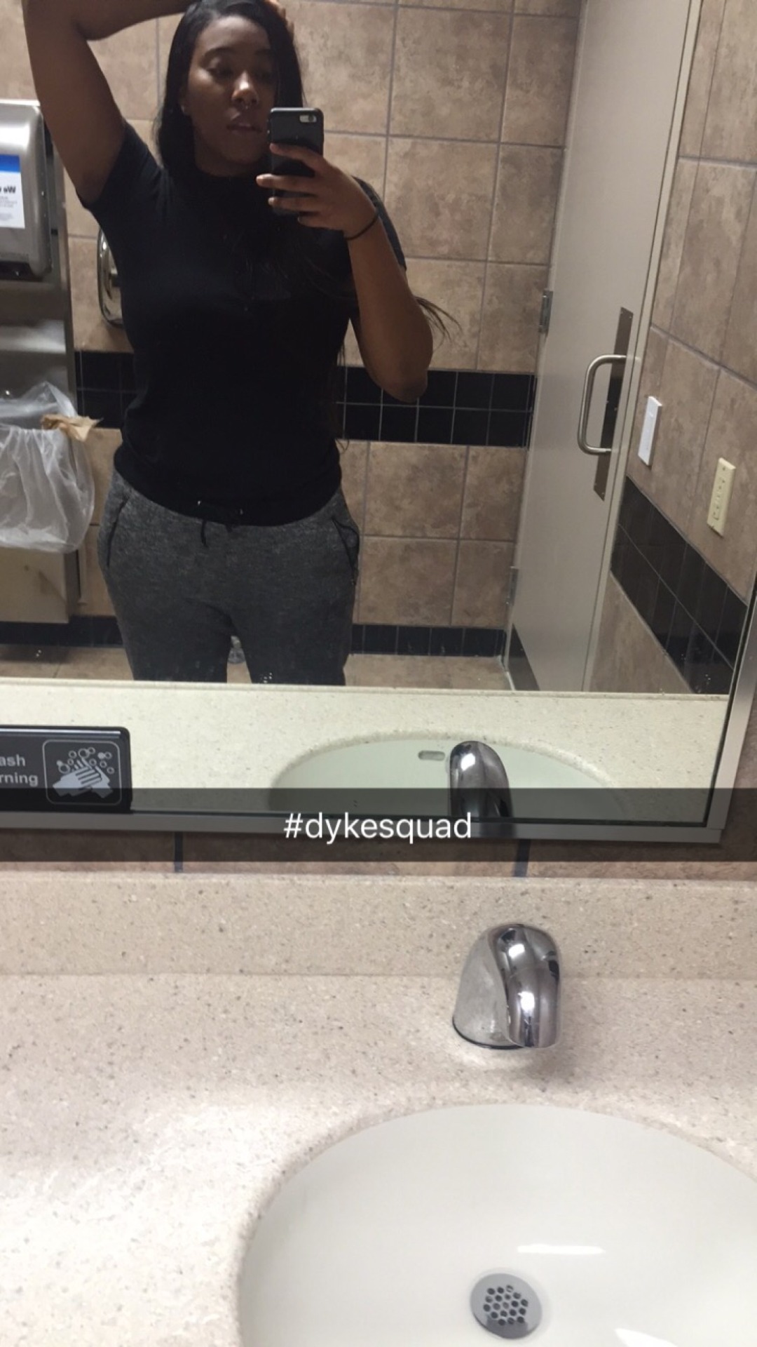 whitegirlsaintshit:  Defiling public spaces with my carefree black ho antics.