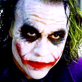 dailyheathledger:  “You’re crazy!” – The Dark Knight 2008