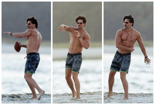 vispreeve:  Joe Manganiello on the set of “Magic Mike XXL” (October 2014) 