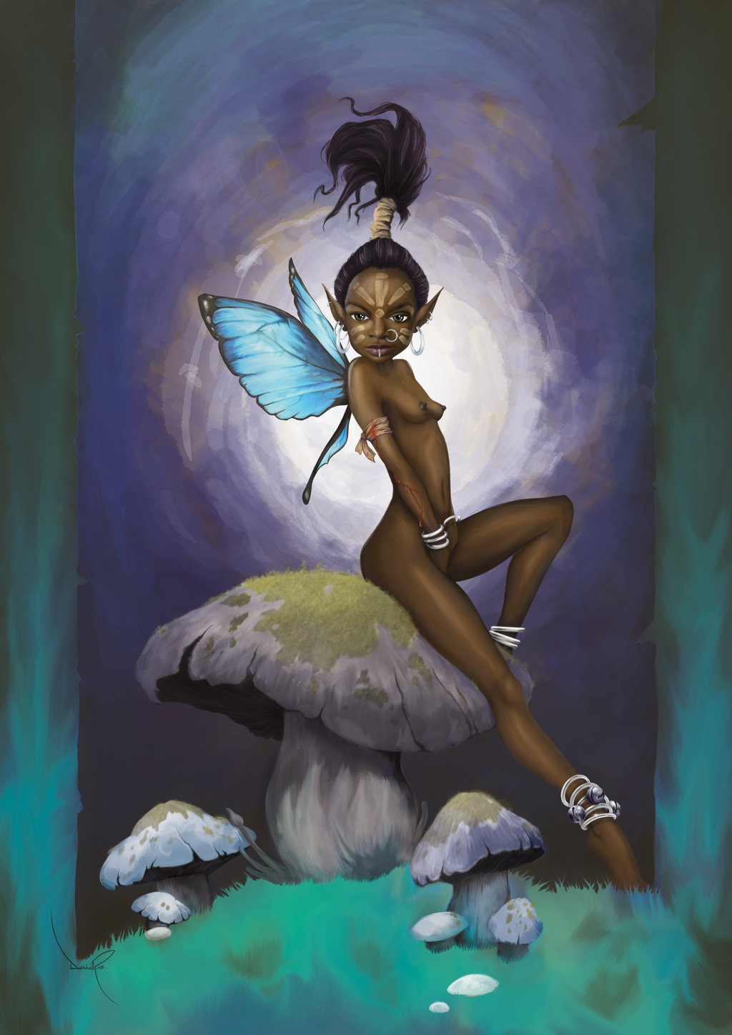 fyblackwomenart:  Fairinuff by VOLT-reborn 