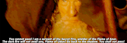 Tlotrgifs:  The Lord Of The Rings Character’s Quotes Each Movie:          