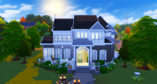 beresims: *Grey Stone Family Home-Large family home that boasts a great number of windows to enjoy t