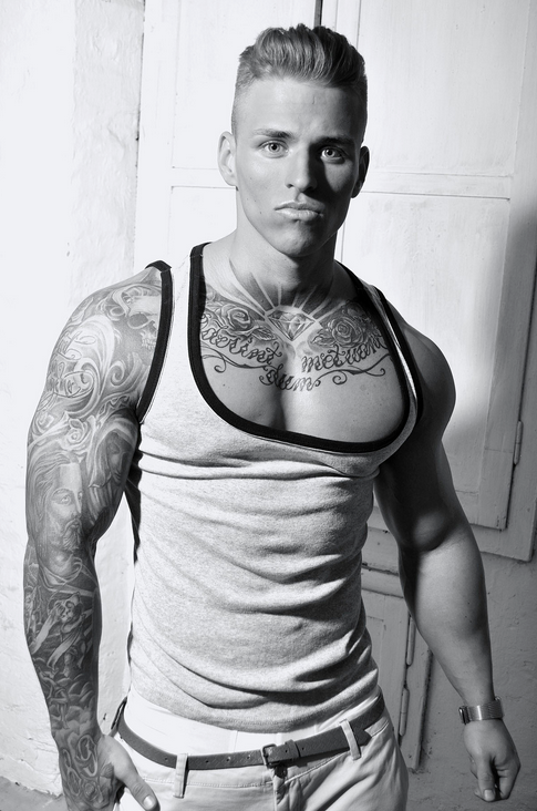 tshtrainer:  www.tshtrainer.tumblr.com  Marcel N — this dude has a Premium Chest, bro
