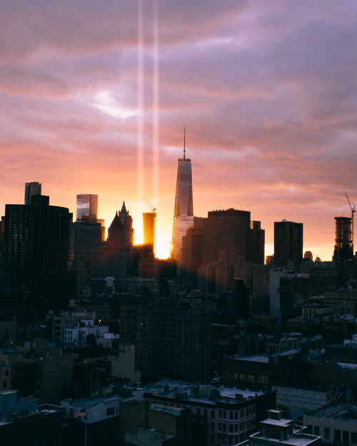 aaronweiss:  tribute in light  #September11th