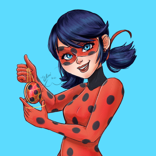 I love Ladybug’s yoyo(don’t stare into her eyes for too long…)-This is also an ex