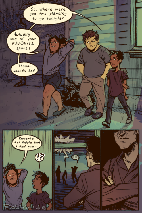 page one | page two | page threelast page of this little comic experiment! ending on a spoooky myste
