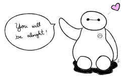 elykei:A little reminder from Baymax for