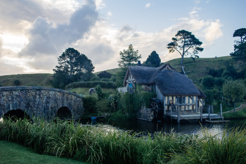 living-inbetween:Hobbiton, Matamata, New Zealand. ALL THe Hobbit Houses&hellip;