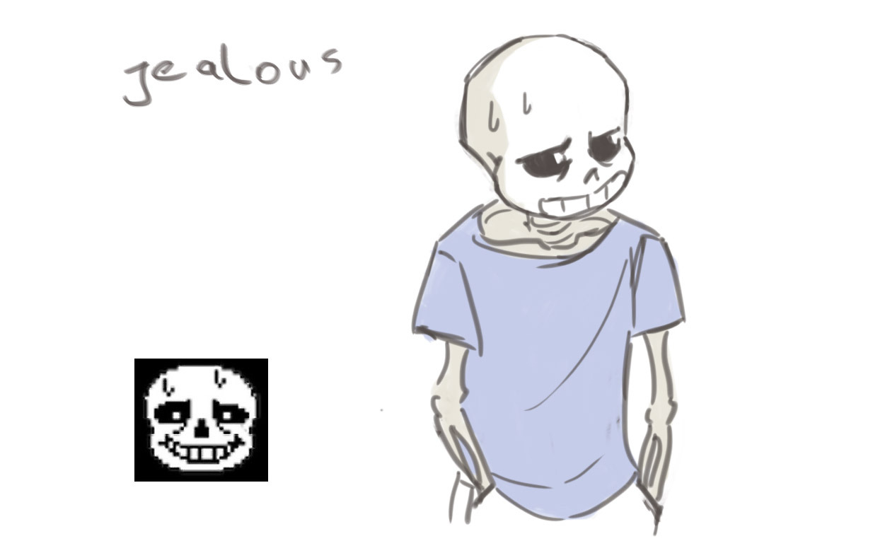 junorsky:just the many emotions of sans