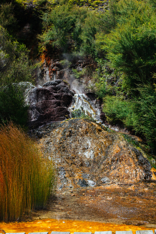 Orakei Korako, Off the Thermal Highway between Rotorua and Taupo, Central North Island, NZ.