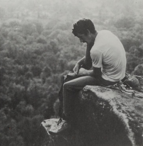 Equatorjournal:climbing An Overhang On Derbyshire Gritstone, 1987