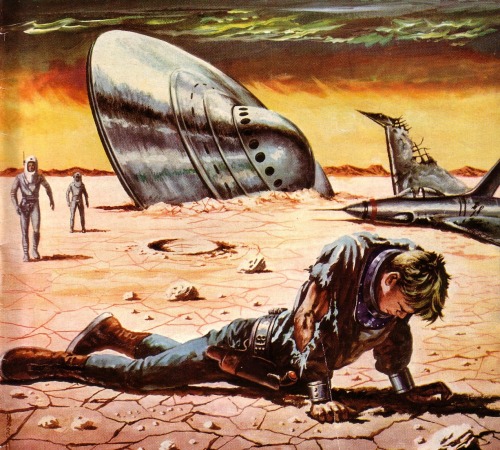 70sscifiart: Johnny Bruck I finally did it. I told them all and they didn&rsquo;t believe me. I 