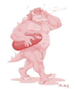 mysterymanbob:  aw fuck, late again. bowser day yay.